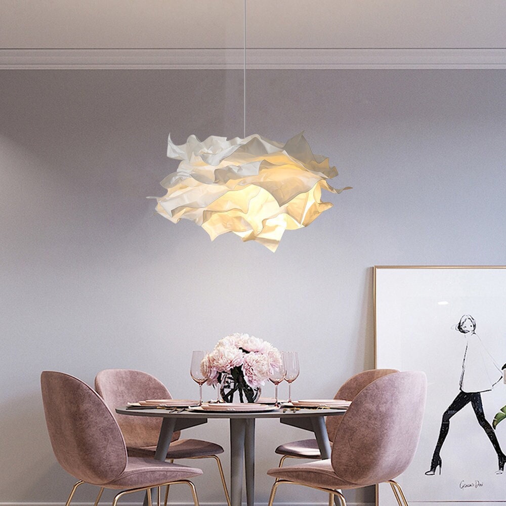 Curated visual reference: Demolights Pendant Lights Fabric White Cloud Ceiling Lights Modern Photo Inspiration