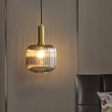 Load image into Gallery viewer, Retro Lantern Shape Stained Glass Pendant Light -Homdiy
