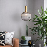 Load image into Gallery viewer, Retro Lantern Shape Stained Glass Pendant Light -Homdiy