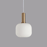 Load image into Gallery viewer, Retro Lantern Shape Stained Glass Pendant Light -Homdiy