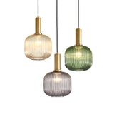 Load image into Gallery viewer, Retro Lantern Shape Stained Glass Pendant Light -Homdiy