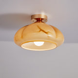 Load image into Gallery viewer, French Medieval-style Retro Glass Ceiling Lamp