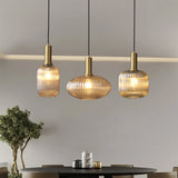 Load image into Gallery viewer, Retro Lantern Shape Stained Glass Pendant Light 