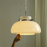 Load image into Gallery viewer, Mid-Century Modern Bauhaus Dome Glass Pendant Light 