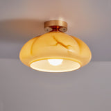 Load image into Gallery viewer, French Medieval-style Retro Glass Ceiling Lamp