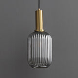 Load image into Gallery viewer, Retro Lantern Shape Stained Glass Pendant Light 