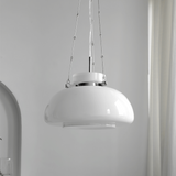 Load image into Gallery viewer, Mid-Century Modern Bauhaus Dome Glass Pendant Light 
