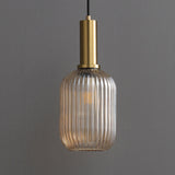 Load image into Gallery viewer, Retro Lantern Shape Stained Glass Pendant Light 