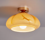 Load image into Gallery viewer, French Medieval-style Retro Glass Ceiling Lamp