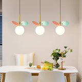 Load image into Gallery viewer, Modern Glass Art Colorful Macaron LED Pendant Light 