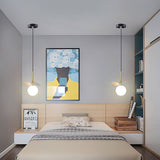 Load image into Gallery viewer, Modern Glass Art Colorful Macaron LED Pendant Light