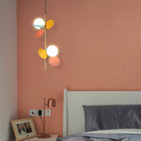 Load image into Gallery viewer, Modern Glass Art Colorful Macaron LED Pendant Light 