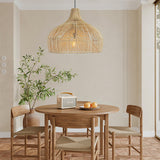 Load image into Gallery viewer, Boho Wicker Pendant Lighting Rattan Lampshade