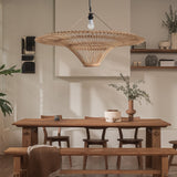 Load image into Gallery viewer, Large Modern Rattan Pendant Light Ceiling Lampshade 80CM