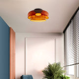 Load image into Gallery viewer, Creative Glass Ceiling Light Multi-Layer Pendant Lampshade