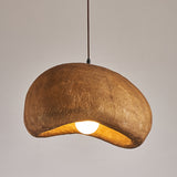 Load image into Gallery viewer, Nordic Brown Resin Oval Pendant Light