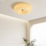 Load image into Gallery viewer, Cream Pudding Round Ceiling Lamp Living Room