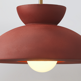 Load image into Gallery viewer, Resin Dome Ceramic Colorful Pendant Light