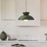 Load image into Gallery viewer, Resin Dome Ceramic Colorful Pendant Light