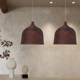 Load image into Gallery viewer, Bohemian Pendant Lampshade Rattan Woven Pendant Light