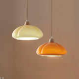 Load image into Gallery viewer, Vintage Pumpkin Glass Pendant Light