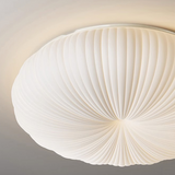 Load image into Gallery viewer, Minimalist Shell Round LED Flush Mount Ceiling Light