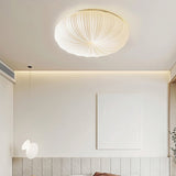 Load image into Gallery viewer, Minimalist Shell Round LED Flush Mount Ceiling Light