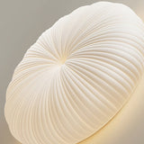 Load image into Gallery viewer, Minimalist Shell Round LED Flush Mount Ceiling Light