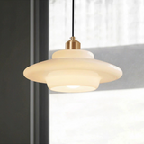 Load image into Gallery viewer, Art Decor Milk Glass Pendant Light