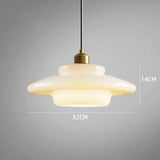 Load image into Gallery viewer, Art Decor Milk Glass Pendant Light