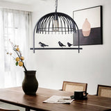 Load image into Gallery viewer, Industrial Style Metal birdcage chandelier