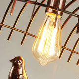 Load image into Gallery viewer, Industrial Style Metal birdcage chandelier