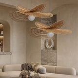 Load image into Gallery viewer, Double Tier Hemp Rope Pendant Light