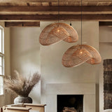Load image into Gallery viewer, Wabi-Sabi Style Japanese Rattan Pendant Light Fixture For Living Room