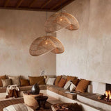 Load image into Gallery viewer, Wabi-Sabi Style Japanese Rattan Pendant Light Fixture For Living Room