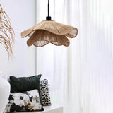 Load image into Gallery viewer, Double Layer Hemp Rope Umbrella Pendant Light