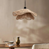 Load image into Gallery viewer, Double Layer Hemp Rope Umbrella Pendant Light