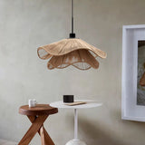Load image into Gallery viewer, Double Layer Hemp Rope Umbrella Pendant Light