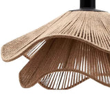 Load image into Gallery viewer, Double Layer Hemp Rope Umbrella Pendant Light
