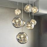 Load image into Gallery viewer, Designer Lava Chandelier Villa Loft Duplex Stairwell Pendant Light