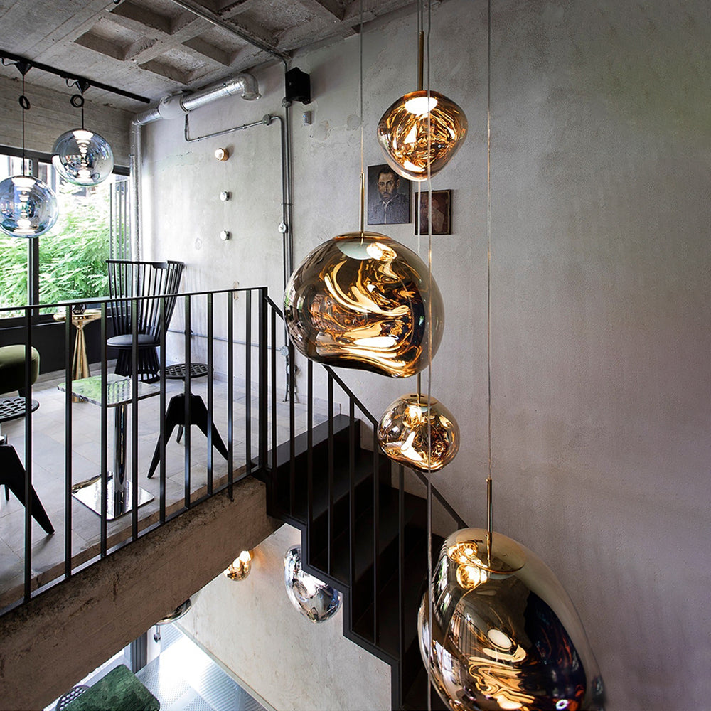 Demolights Ceiling Lights Designer Lava Chandelier Villa Loft Duplex ...