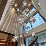 Load image into Gallery viewer, Designer Lava Chandelier Villa Loft Duplex Stairwell Pendant Light