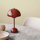 Load image into Gallery viewer, Danish Design Flowerpot Table Lamp Mushroom Metal Desk Lamp