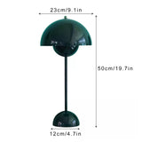 Load image into Gallery viewer, Danish Design Flowerpot Table Lamp Mushroom Metal Desk Lamp