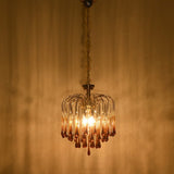 Load image into Gallery viewer, Classical Drop Glass Chandelier Italian Design Living Room Crystal Lighting