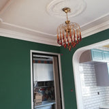 Load image into Gallery viewer, Classical Drop Glass Chandelier Italian Design Living Room Crystal Lighting
