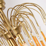 Load image into Gallery viewer, Classical Drop Glass Chandelier Italian Design Living Room Crystal Lighting