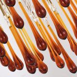 Load image into Gallery viewer, Classical Drop Glass Chandelier Italian Design Living Room Crystal Lighting