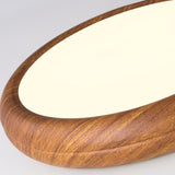 Load image into Gallery viewer, Wood Grain Round Living Room Ceiling Lamp