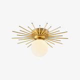 Load image into Gallery viewer, Gold Metal Living Room Chandelier